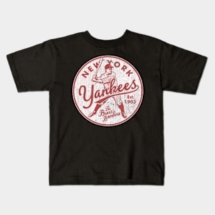 New York Yankees Old Style red vintage Kids T-Shirt